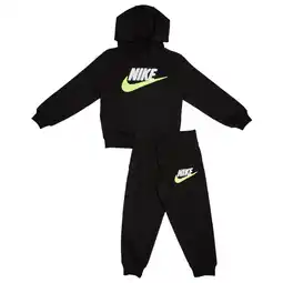 Foot Locker Nike Chenille Trainingspakken Peuter - Zwart - Maat 92 - 98 CM - Katoen Fleece aanbieding