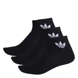 Foot Locker Adidas Originals Sokken Unisex - Zwart - Maat 43-45 aanbieding