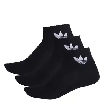 Foot Locker Adidas Originals Sokken Unisex - Zwart - Maat 43-45 aanbieding