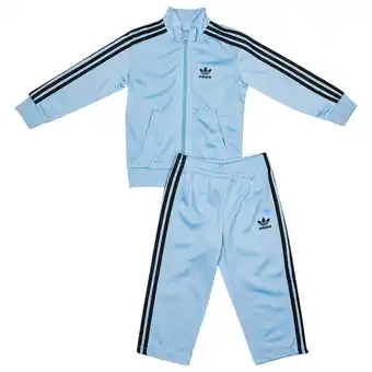 Foot Locker Adidas Firebird Trainingspakken Baby - Blauw - Maat 57 - 62 CM - Poly Tricot aanbieding