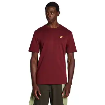 Foot Locker Nike Club T-shirts Heren - Rood - Maat XS aanbieding
