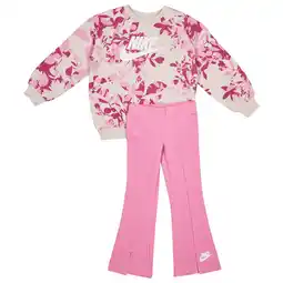 Foot Locker Nike Floral Trainingspakken Baby - Roze - Maat 74 - 80 CM - Katoen Jersey aanbieding
