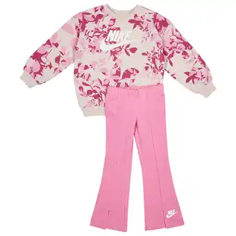 Foot Locker Nike Floral Trainingspakken Baby - Roze - Maat 74 - 80 CM - Katoen Jersey aanbieding