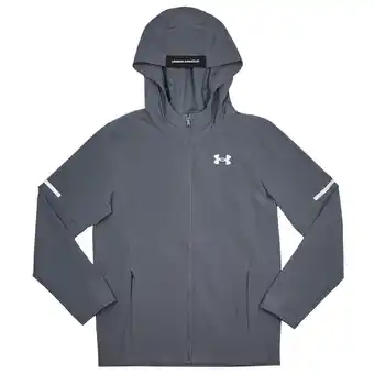 Foot Locker Under Armour Tech Utility Woven Jassen Kinder - Grijs - Maat 127 - 137 CM - Poly Woven aanbieding