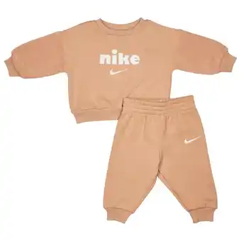 Foot Locker Nike Cozy Comfort Trainingspakken Baby - Bruin - Maat 74 - 80 CM - Katoen Fleece aanbieding