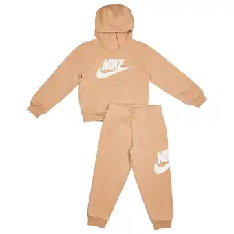 Foot Locker Nike Club Hbr Trainingspakken Peuter - Bruin - Maat 92 - 98 CM aanbieding