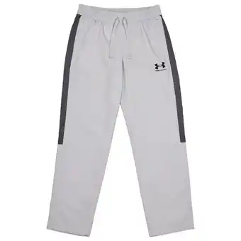 Foot Locker Under Armour Rival Woven Broeken Kinder - Grijs - Maat 127 - 137 CM aanbieding