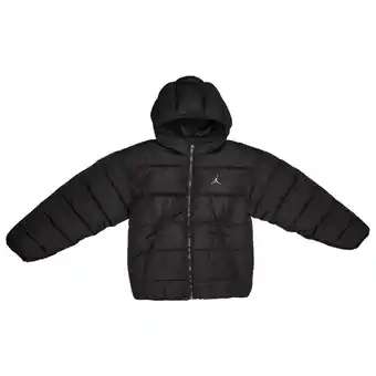 Foot Locker Jordan Brooklyn Puffer Jassen Kinder - Zwart - Maat 128 - 137 CM - Poly Woven aanbieding