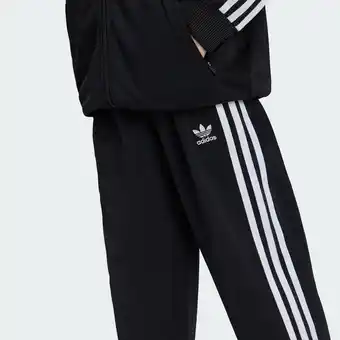 Foot Locker Adidas Firebird Broeken Kinder - Zwart - Maat 123 - 129 CM aanbieding