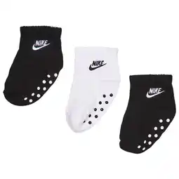 Foot Locker Nike Kids Ankle 3 Pack Sokken Unisex - Zwart - Maat 1 - 2 YEARS aanbieding