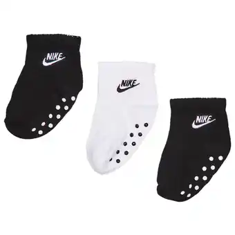 Foot Locker Nike Kids Ankle 3 Pack Sokken Unisex - Zwart - Maat 1 - 2 YEARS aanbieding