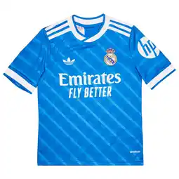 Foot Locker Adidas Real Madrid Truien/Replica's Kinder - Blauw - Maat 123 - 129 CM - Poly Jersey aanbieding