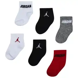 Foot Locker Jordan Kids Ankle 6 Pack Sokken Unisex - Zwart - Maat 12 - 24 MONTHS aanbieding