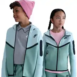 Foot Locker Nike Tech Colorblock Hoodies Kinder - Zilver - Maat 122 - 128 CM aanbieding