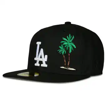 Foot Locker New Era 59fifty Mlb La Dodgers Snapback Unisex - Zwart - Maat 7 1/4 - Katoen aanbieding