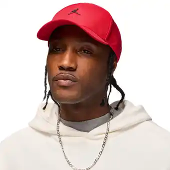 Foot Locker Jordan rise Petten Unisex - Rood - Maat S/M aanbieding