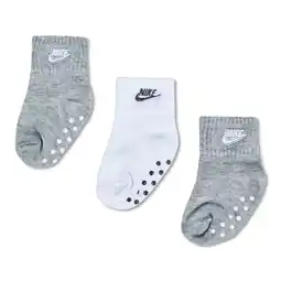 Foot Locker Nike Futura Infant Sokken Unisex - Grijs - Maat 1 - 2 YEARS - Katoen aanbieding