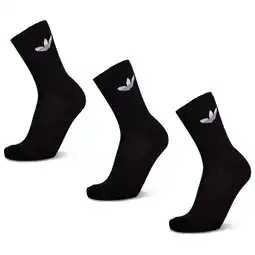 Foot Locker Adidas Trefoil Sokken Unisex - Zwart - Maat 37-39 aanbieding
