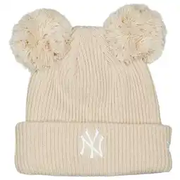 Foot Locker New Era Double Pom Winter mutzen Unisex - Wit - One Size - Wol aanbieding