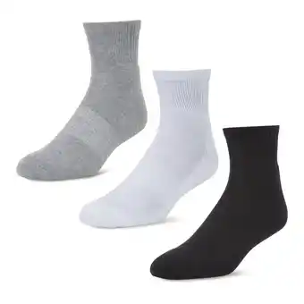Foot Locker Foot Locker 3 Pack Active Dry Quarter Sokken Unisex - Grijs - Maat 27-34 aanbieding