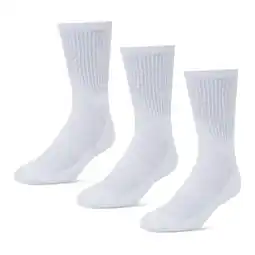 Foot Locker Foot Locker 3 Pack Active Dry Crew Sokken Unisex - Wit - Maat 42-47 aanbieding