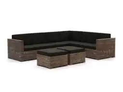 Kees Smit ROUGH-C hoek loungeset 6-delig aanbieding