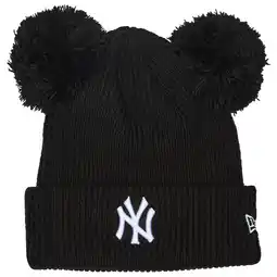 Foot Locker New Era Double Pom Winter mutzen Unisex - Zwart - One Size - Wol aanbieding