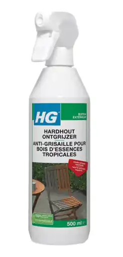 De Online Drogist HG Buiten Hardhout Ontgrijzer aanbieding