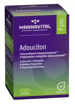 De Online Drogist MannaVital Adouciton Capsules aanbieding