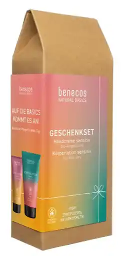 De Online Drogist Benecos Vegan Handcrème & Bodylotion Giftset aanbieding