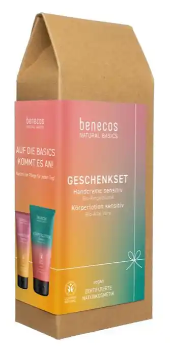 De Online Drogist Benecos Vegan Handcrème & Bodylotion Giftset aanbieding