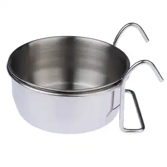 Zooplus TIAKI RVS hangende voerbak 265 ml / Ø 9,5 cm voor Vogels aanbieding