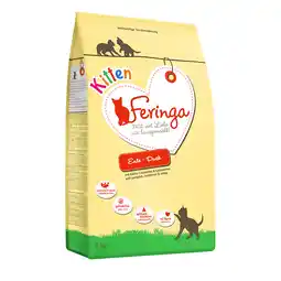 Zooplus Feringa Kitten Eend Kattenvoer - Dubbelpak: 2 x 6,5 kg aanbieding