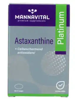 De Online Drogist MannaVital Astaxanthine Platinum Capsules aanbieding