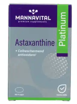De Online Drogist MannaVital Astaxanthine Platinum Capsules aanbieding