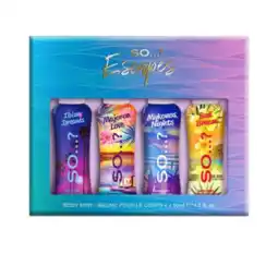 De Online Drogist Miss So Summer Escapes Body Mist Mini Giftset aanbieding