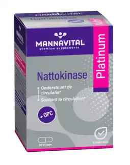 De Online Drogist MannaVital Nattokinase Platinum Capsules aanbieding