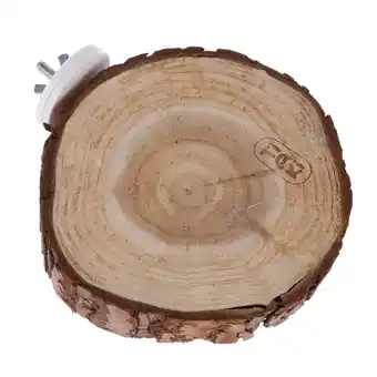 Zooplus TIAKI houten platform met schors, rond ca. Ø10cm klein dier aanbieding