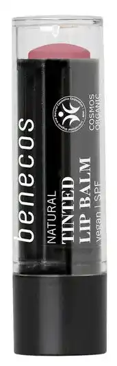 De Online Drogist Benecos Natural Tinted Lip Balm Bloom SPF aanbieding
