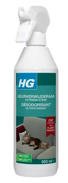 De Online Drogist HG Geurverwijderaar Extreem Sterk Voor Katten aanbieding