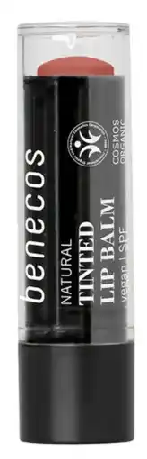 De Online Drogist Benecos Natural Tinted Lip Balm Coral SPF aanbieding
