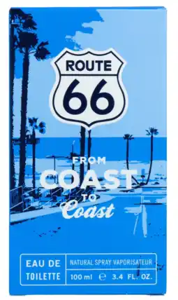 De Online Drogist Route 66 From Coast to Coast Eau de Toilette aanbieding