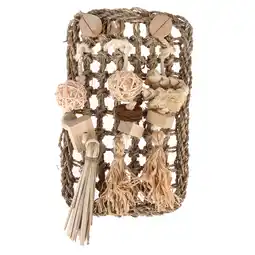 Zooplus TIAKI speelwand voor vogels 28x18cm vogelspeelgoed aanbieding