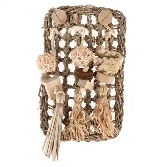 Zooplus TIAKI speelwand voor vogels 28x18cm vogelspeelgoed aanbieding