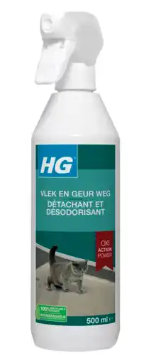 De Online Drogist HG Vlek & Geur Weg Kat aanbieding