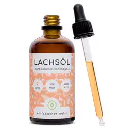 Zooplus 100ml Wolfsbacher natuurlijke zalmolie aanvullende voeding voor katten aanbieding