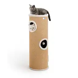 Zooplus Lionto krabton met jute, beige 100x 36x 36cm kat aanbieding