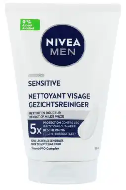 De Online Drogist Nivea Men Sensitive Gezichtsreiniger aanbieding