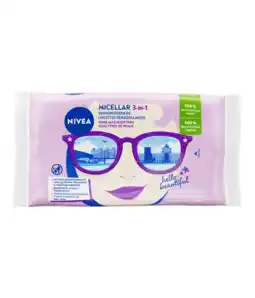 De Online Drogist Nivea Micellair 3-in-1 Reinigingsdoekjes aanbieding
