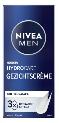 De Online Drogist Nivea Men Hydrocare Gezichtscrème aanbieding